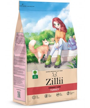 ZILLII (Зилли) Cat Urinary Care 0,4кг индейка и ягненок сухой для домашних кошек