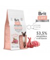 Brit Care Superpremium Cat Sensitive с индейкой и ягненком для взрослых кошек, Чувствительное пищеварение 400 гр.