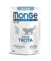 Monge Cat Monoprotein Pouch паучи для котят форель 85г