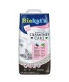 BIOKAT'S Diamond Care FRESH наполнитель комкующийся с активированным углем с ароматизвтором 8л