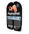 AlphaPet Superpremium (АльфаПет) 0,08кг анчоусы и креветки мясные кусочки в соусе для стерилизованных кошек