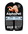 AlphaPet Superpremium (АльфаПет) 0,08кг анчоусы и креветки мясные кусочки в соусе для стерилизованных кошек