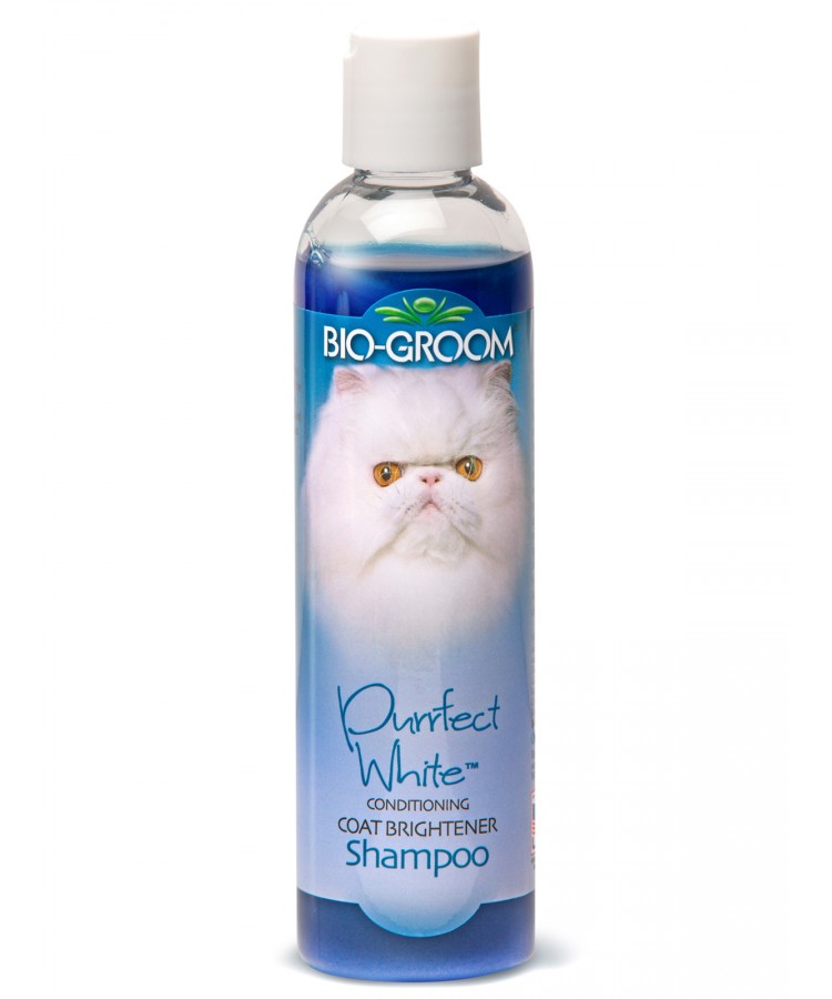 Bio-Groom Purrfect White Shampoo кондиционирующий шампунь для кошек белого и светлых окрасов 237 мл