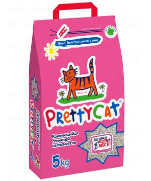 Наполнитель PrettyCat Euro Mix комкующийся глиняный 5 кг (10 л)