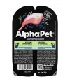 AlphaPet Superpremium (АльфаПет) 0,08кг кролик и черника мясные кусочки в соусе для кошек c чувствительным пищеварением