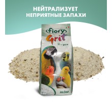 Песок Fiory Grit Mint для птиц, мята 1 кг