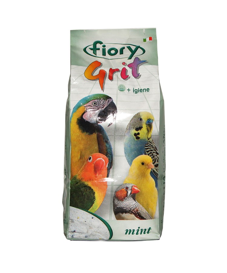 Песок Fiory Grit Mint для птиц, мята 1 кг