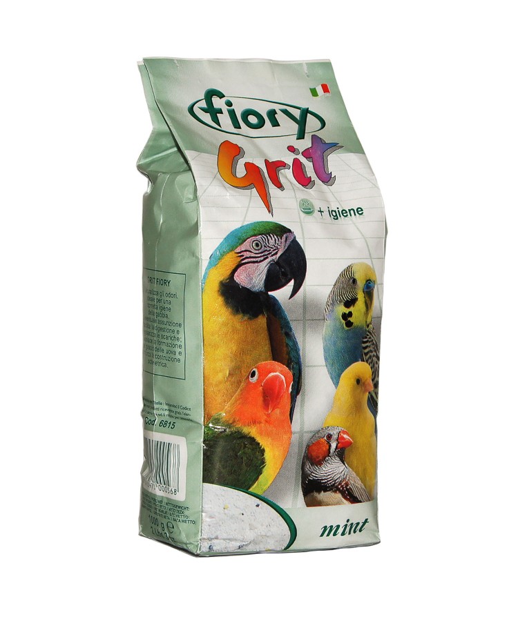 Песок Fiory Grit Mint для птиц, мята 1 кг