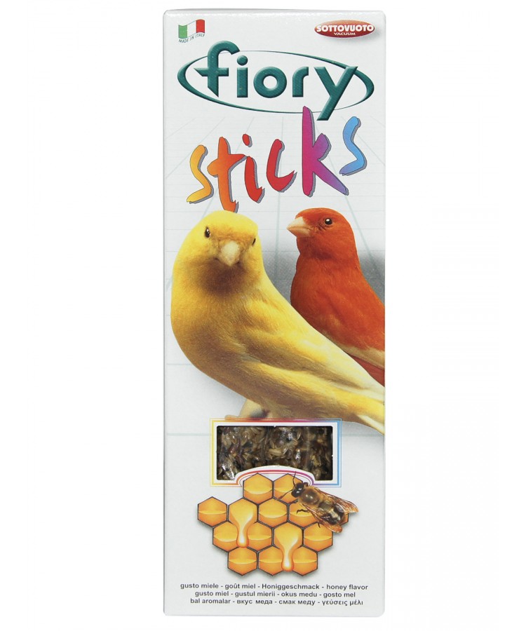 FIORY палочки для канареек Sticks с медом 2х30 г