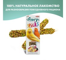 Лакомство Fiory Sticks палочки для канареек, с фруктами 2х30 г