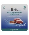 Brit Premium Воздушный паштет с уткой для взрослых собак мини пород 100 гр.