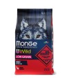 Сухой корм Monge Dog BWild LOW GRAIN, для взрослых собак, низкозерновой, из мяса оленя 2,5 кг