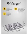 Лежанка Pet Comfort для собак средних пород, Lima Merta 09, размер M 60х90 см, милитари