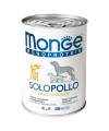 Monge Dog Monoprotein Solo консервы для собак паштет из курицы 400г* 24шт