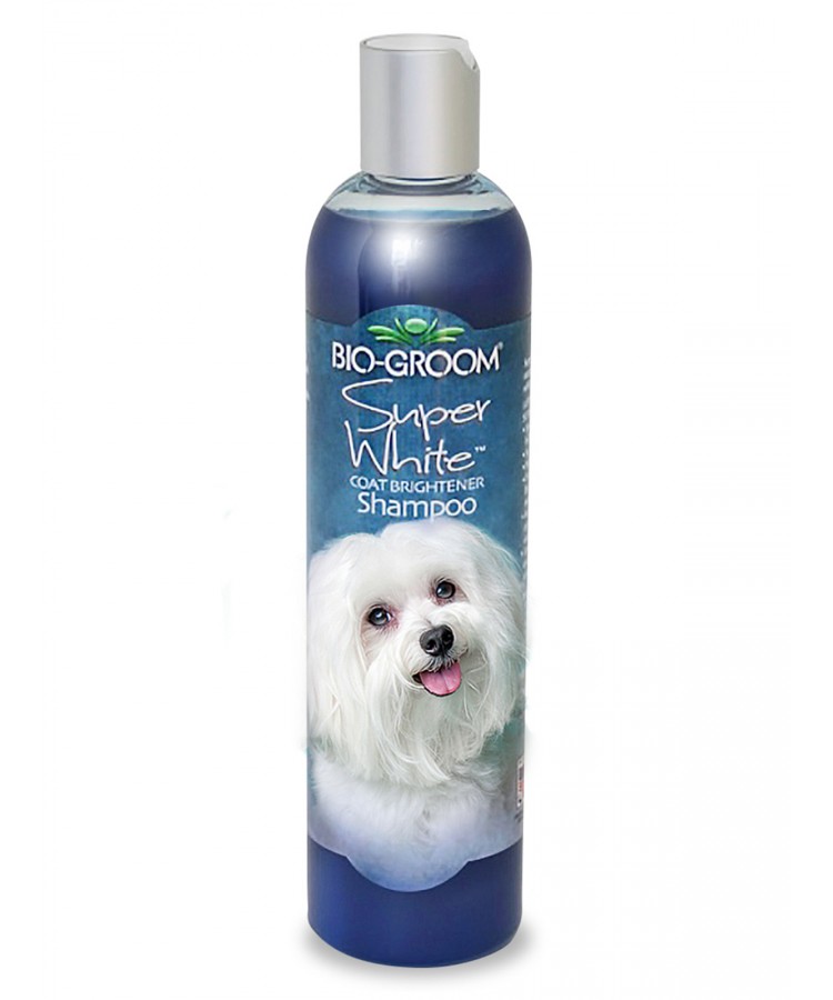 Bio-Groom Super White Shampoo шампунь для собак белого и светлых окрасов 355 мл