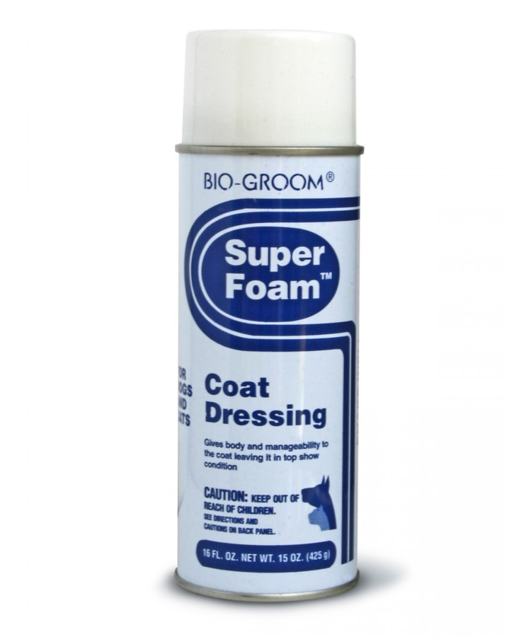 Bio-Groom Super Foam пенка для укладки шерсти 425 г