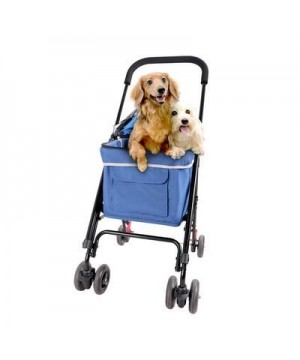 Коляска для собак Ibiyaya Astro Mini Pet Buggy 80х32х90 см, синяя