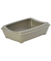 Moderna туалет-лоток Arist-o-tray M c бортом 43x30x12h см, серый