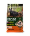 Сухой корм Monge Dog BWild GRAIN FREE Mini корм для взрослых собак мелких пород, беззерновой, из утки с картофелем 2,5 кг