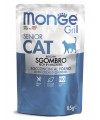 Monge Cat Grill Pouch паучи для пожилых кошек эквадорская макрель 85г