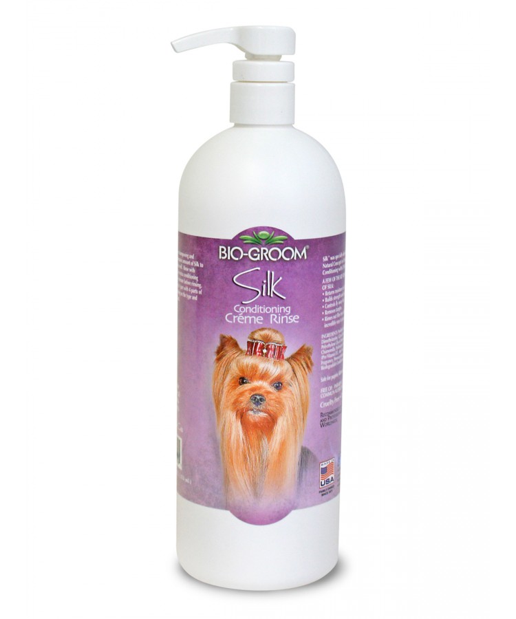 Bio-Groom Silk Condition кондиционер-ополаскиватель для блеска и гладкости шерсти 946 мл