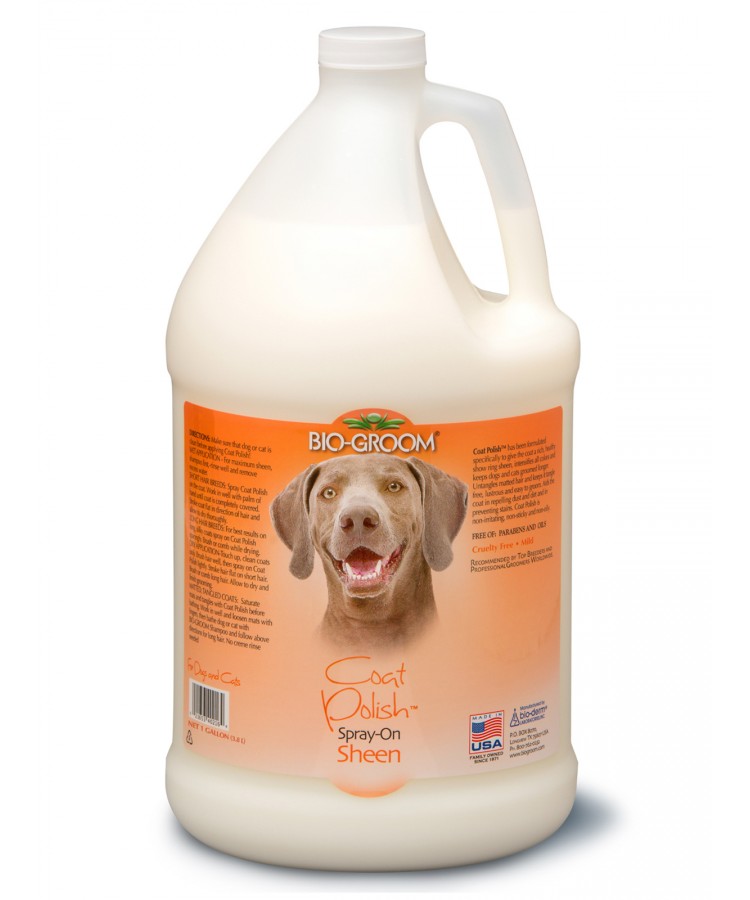 Bio-Groom Coat Polish блеск-антиколтун для шерсти 3,8 л