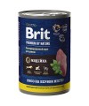 Brit Premium by Nature консервы с индейкой для щенков всех пород 410 гр.