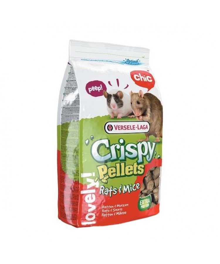 Корм гранулированный для крыс и мышей VERSELE-LAGA Crispy Pellets Rats & Mice 1 кг.