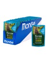 Monge Cat BWild GRAIN FREE паучи из анчоусов с овощами для взрослых кошек 85г