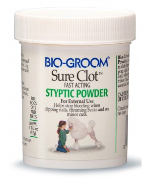 Bio-Groom Sure Clot кровоостанавливающая пудра 42 г