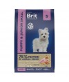 Brit Premium Dog Puppy and Junior Small с курицей для щенков мелких пород 1 кг