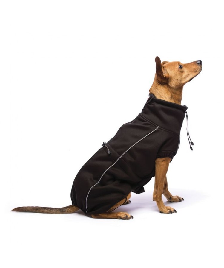 Флисовая куртка Dog Gone Smart Olympia Softshell (Puffy) , 26',черный