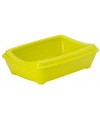 Moderna туалет-лоток Arist-o-tray M c бортом 43x30x12h см, желтый