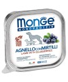 Monge Dog Monoprotein Fruits консервы для собак паштет из ягненка с черникой 150г