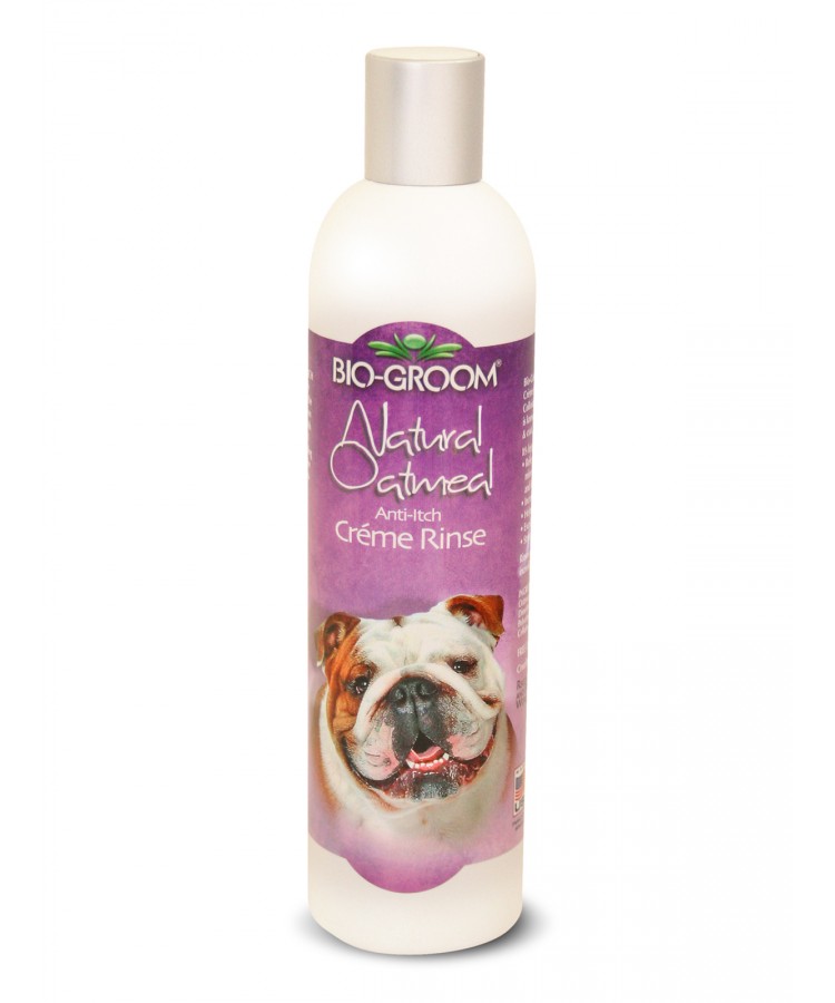 Bio-Groom Natural Oatmeal Creme Rinse успокаивающий кондиционер против зуда и раздражений 355 мл