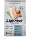 AlphaPet Superpremium Monoprotein (АльфаПет) 1,5кг из белой рыбы сухой для взрослых собак мелких пород