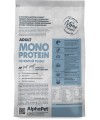 AlphaPet Superpremium Monoprotein (АльфаПет) 1,5кг из белой рыбы сухой для взрослых собак мелких пород