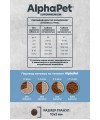 AlphaPet Superpremium Monoprotein (АльфаПет) 1,5кг из белой рыбы сухой для взрослых собак мелких пород