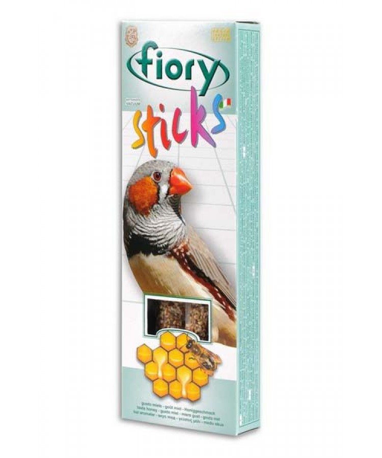 Палочки Fiory для экзотических птиц Sticks с медом 2х30 г