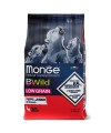 Сухой корм Monge Dog BWild LOW GRAIN Puppy & junior, для щенков, низкозерновой, из мяса оленя 2,5 кг