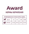 Влажный корм AWARD для взрослых собак паштет из индейки с черникой 400г