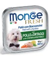 Monge Dog Fresh консервы для собак курица с овощами 100г