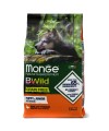 Сухой корм Monge Dog BWild GRAIN FREE Puppy & Junior для щенков, беззерновой, из мяса утки с картофелем 2,5 кг