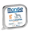 Влажный корм Monge Dog Monoprotein для собак, паштет из утки, консервы 150 г