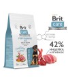 Brit Care Superpremium Dog Puppy&Junior L с индейкой и ягненком для щенков крупных пород, Здоровый рост и развитие 1,5 кг