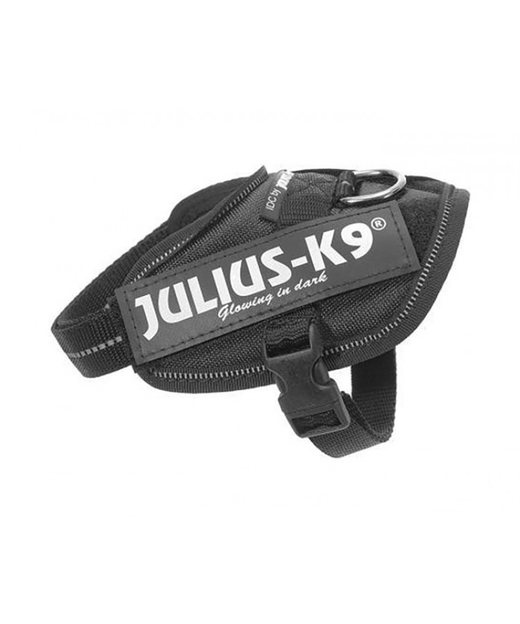 JULIUS-K9 шлейка для собак IDC®-Powerharness 1 (63-85см/ 23-30кг), черный