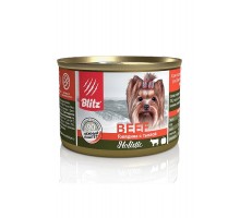 Влажный корм BLITZ (БЛИЦ) для собак Говядина с Тыквой 200 г