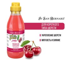 Шампунь Iv San Bernard Fruit of the Groomer Black Cherry для короткой шерсти с протеинами шелка 500 мл