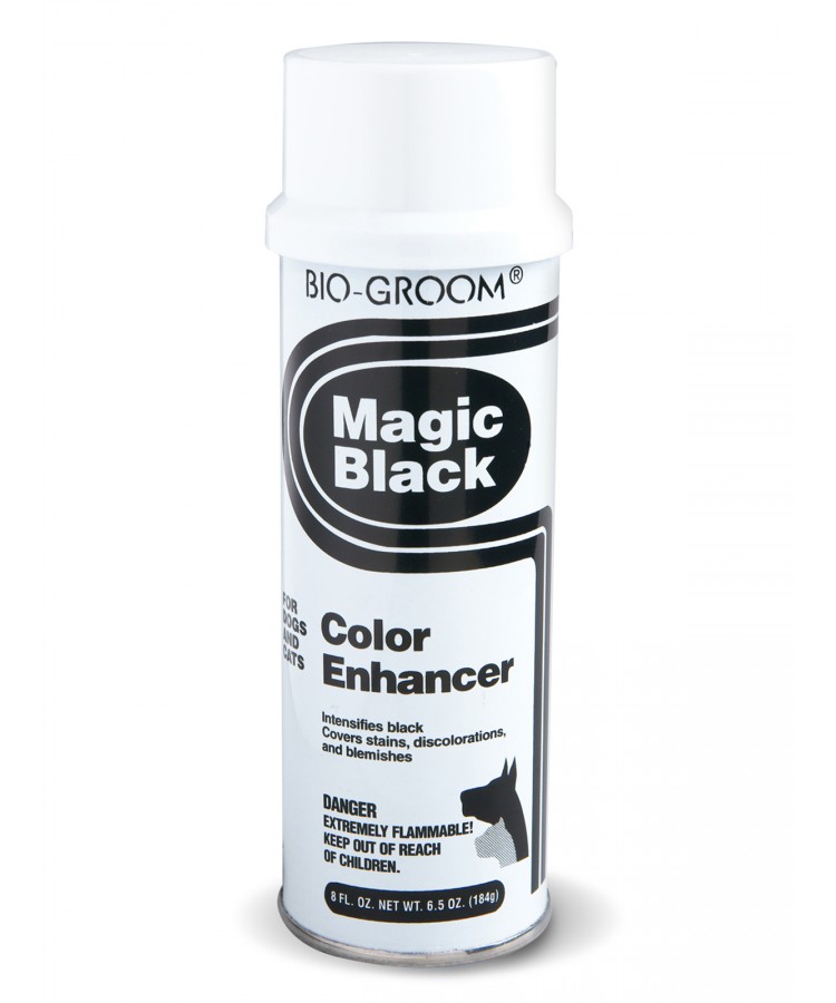 Bio-Groom Magic Black черный выставочный спрей-мелок 236 мл