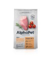 AlphaPet Superpremium Monoprotein (АльфаПет) 3кг из индейки сухой для взрослых собак мелких пород